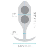 B-Vibe Weighted Snug Plug 5