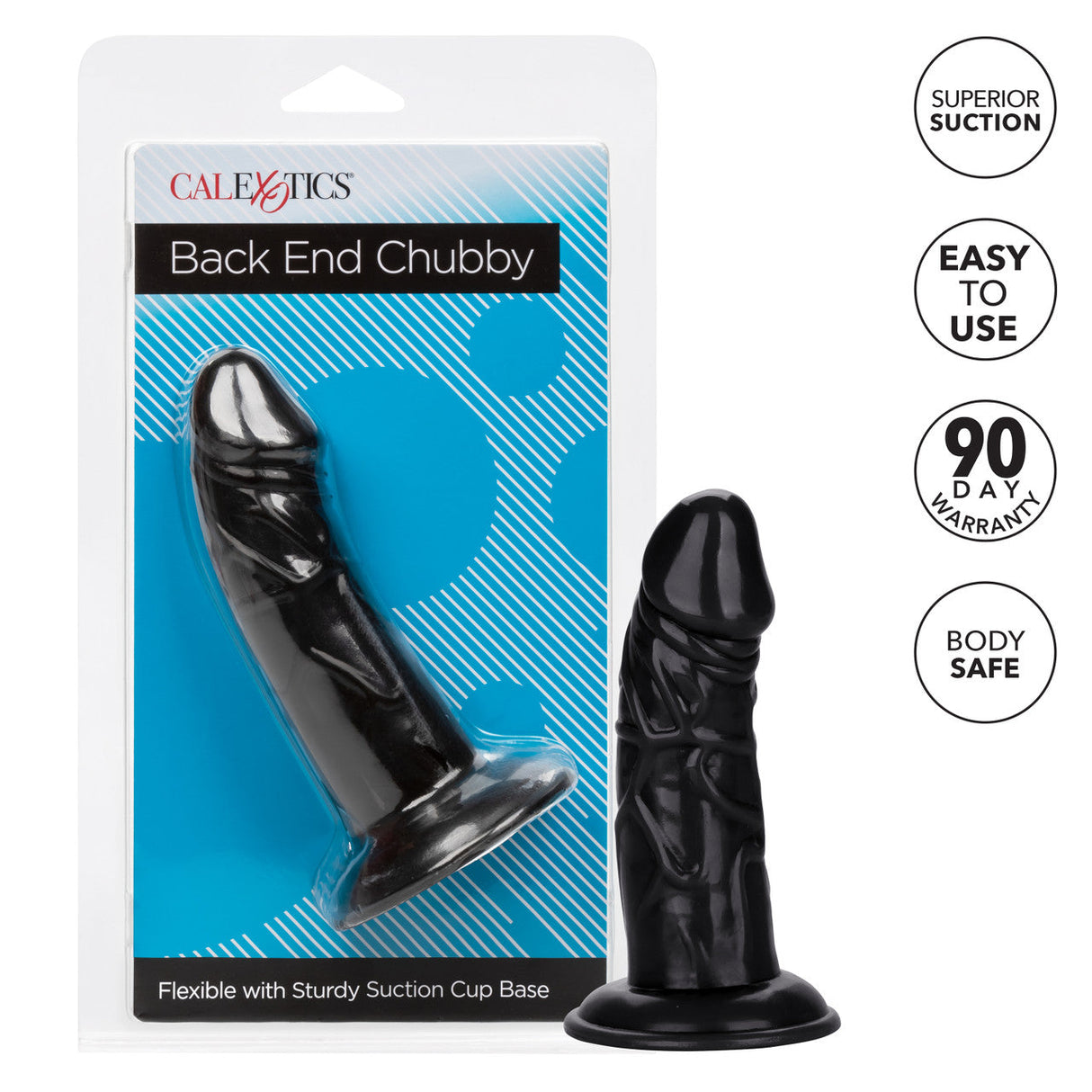 Back End Chubby Suction Cup Dildo