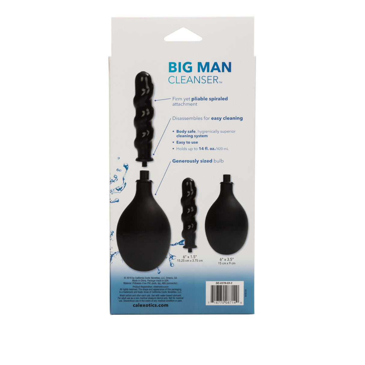Big Man Anal Douche