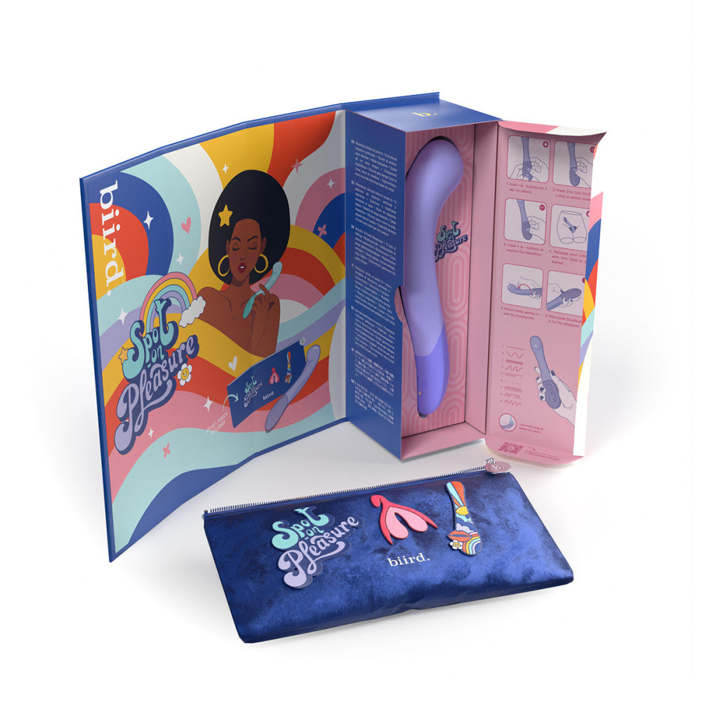 Biird Gii Silicone Quiet G-Spot Vibrator