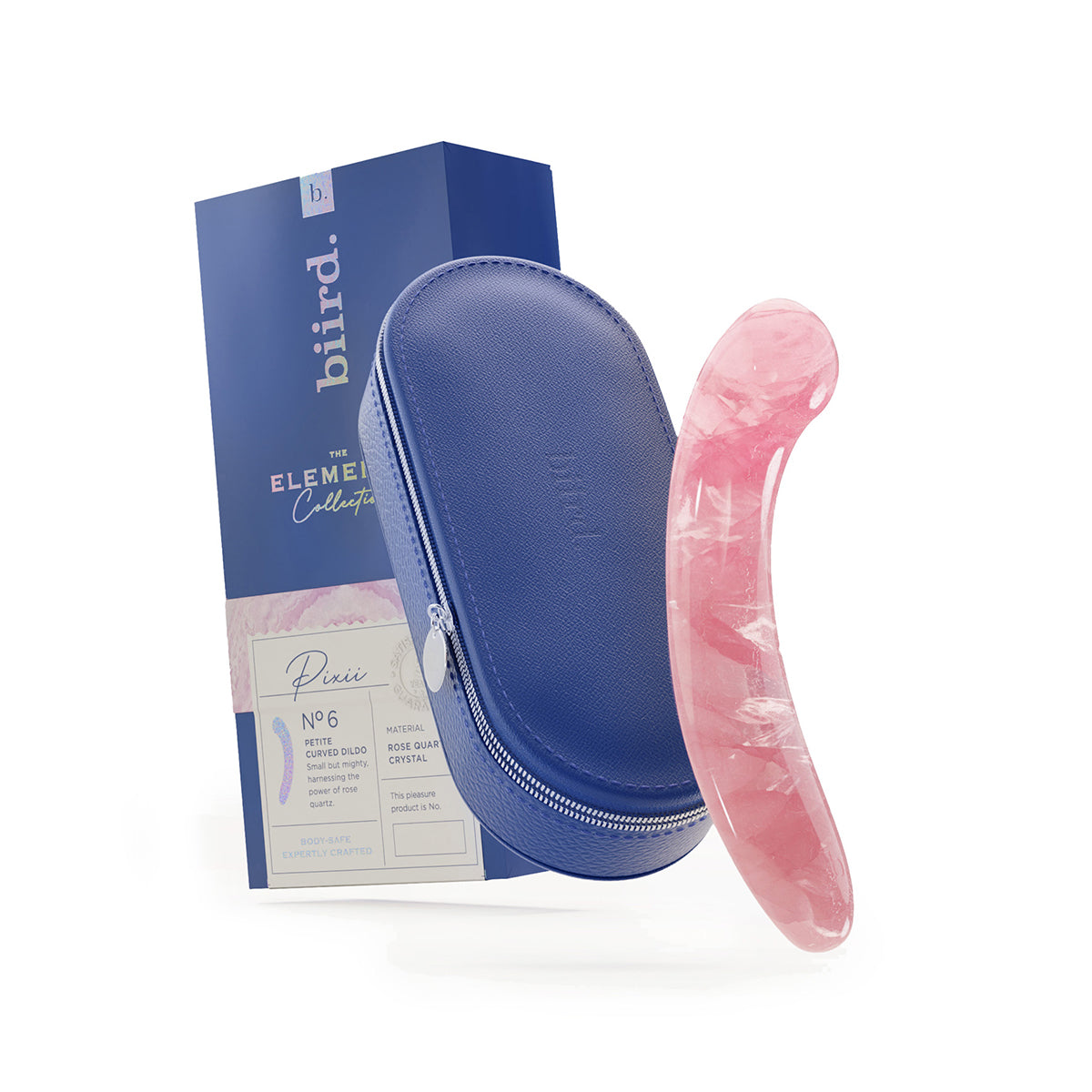 Biird Pixii Quartz Petite Curved Dildo