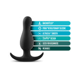 Blush Anal Adventures Platinum Curve Plug