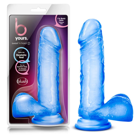 Blush B Yours Sweet 'n Hard 2 Suction Cup Dildo