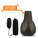 Blush Hot Chocolate Vibrating Realistic Masturbator