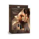Blush Hot Chocolate Vibrating Realistic Masturbator