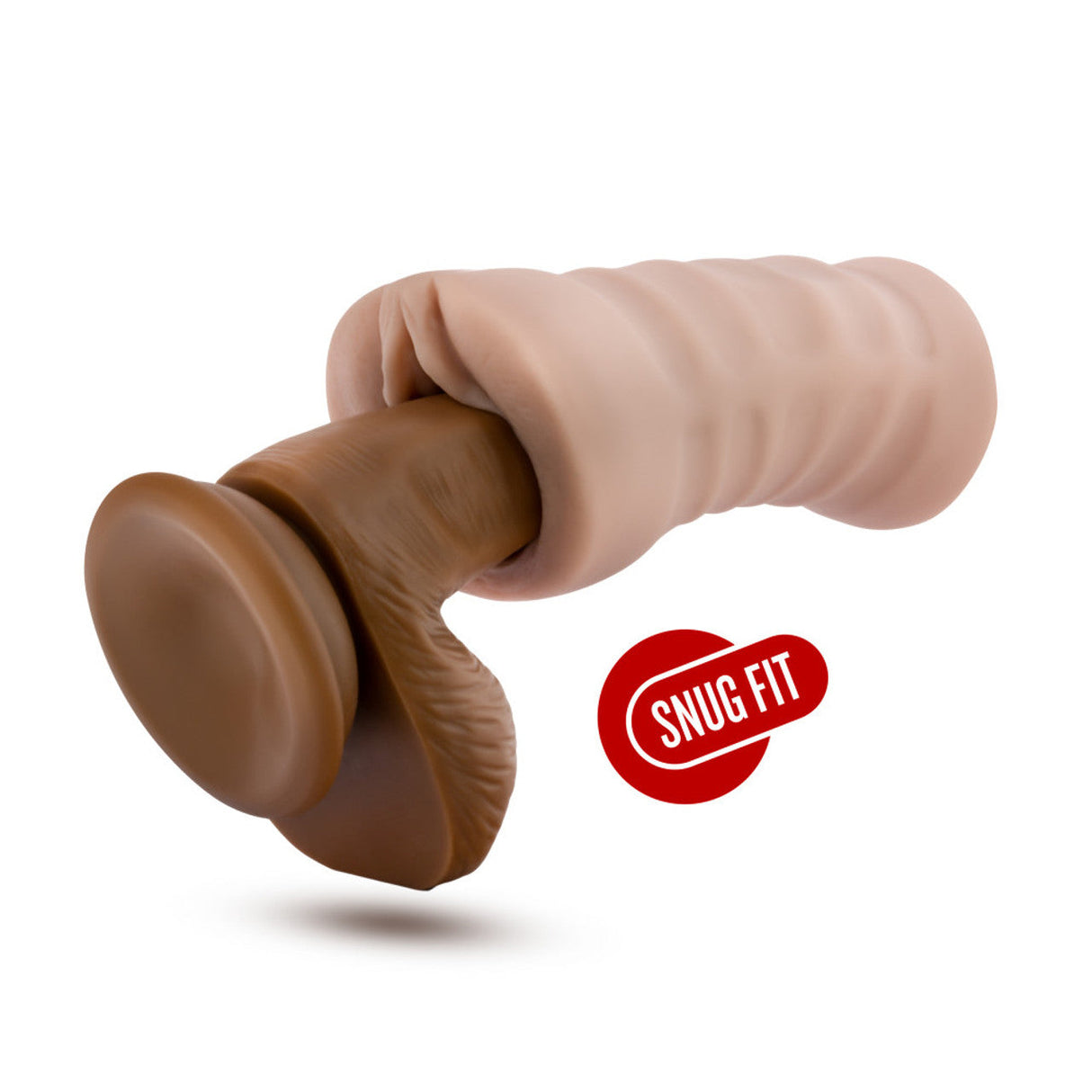Blush M For Men Vibrating Masturbator - Rain