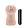 Blush M For Men Vibrating Masturbator - Rain