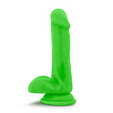Blush Neo Elite 6 Inch Silicone Dual Density Cock with Balls