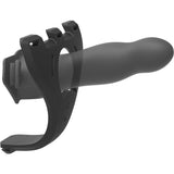 Body Extensions Be Aroused Vibrating 2 Piece Hollow Silicone Strap On Set