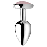 Booty Sparks Gemstones Rose Quartz Heart Anal Plug