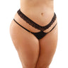Bottoms Up Ren Microfiber Bikini Panty With Lace Waist