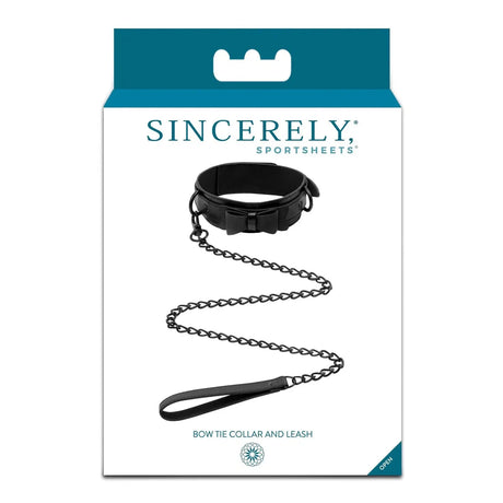 Bow Tie Collar and Leash
