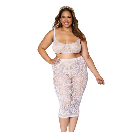 Bralette and Slip Skirt