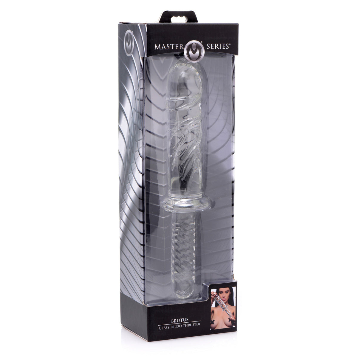 Brutus Glass Dildo Thruster