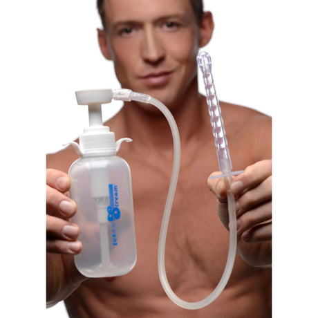 CleanStream Pump Action Enema Bottle with Nozzle