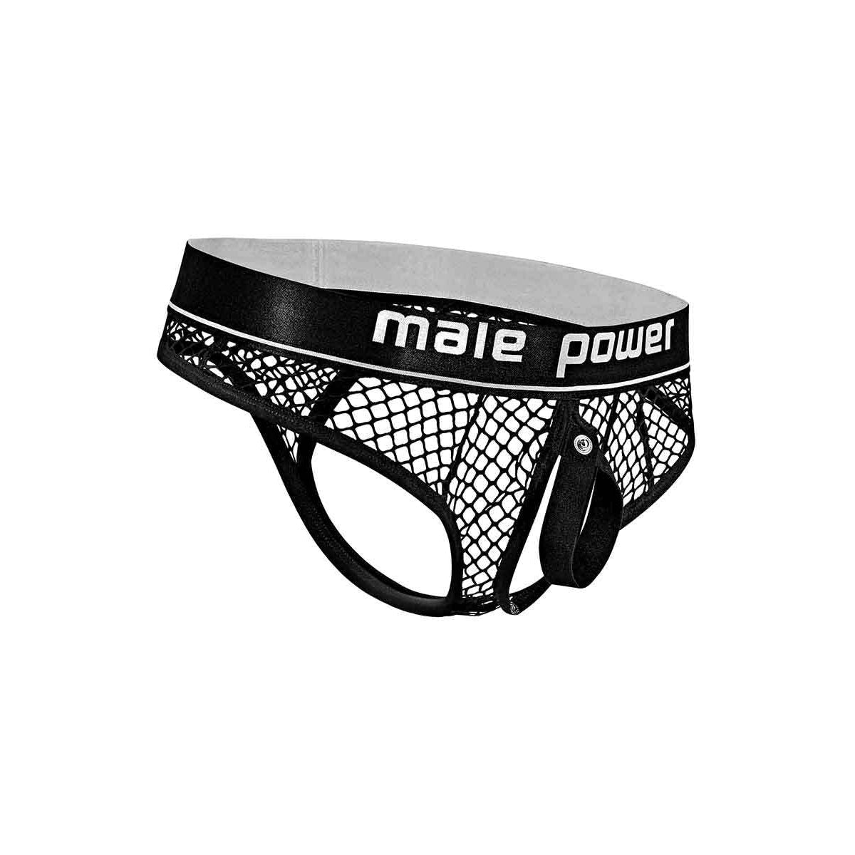 Cock Pit Net Cock Ring Thong