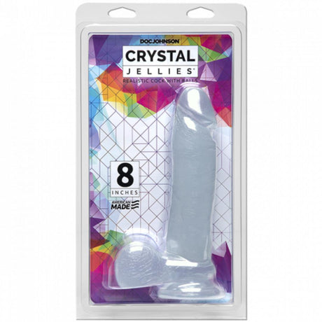 Crystal Jellies Suction Cup Dildo