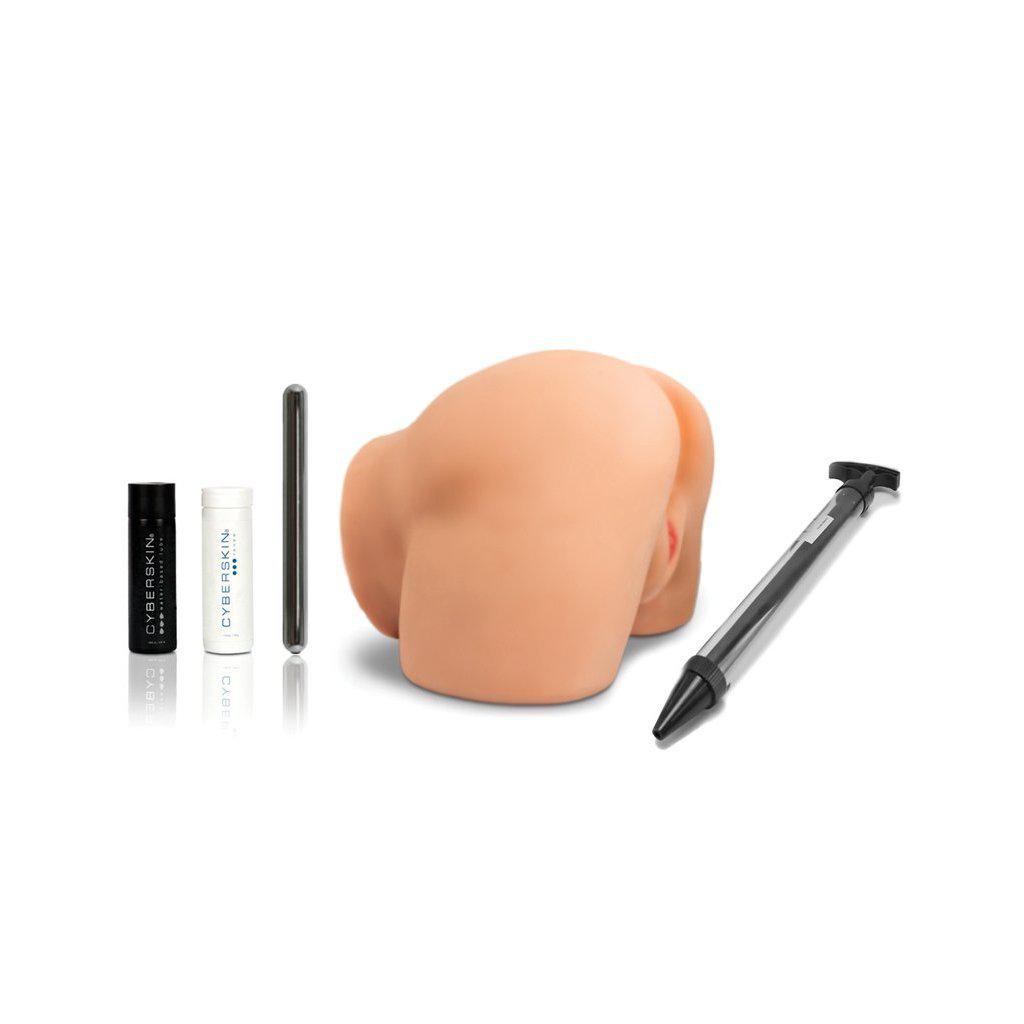 CyberSkin Elite Jackhammer Multi-Sensation Pussy & Ass