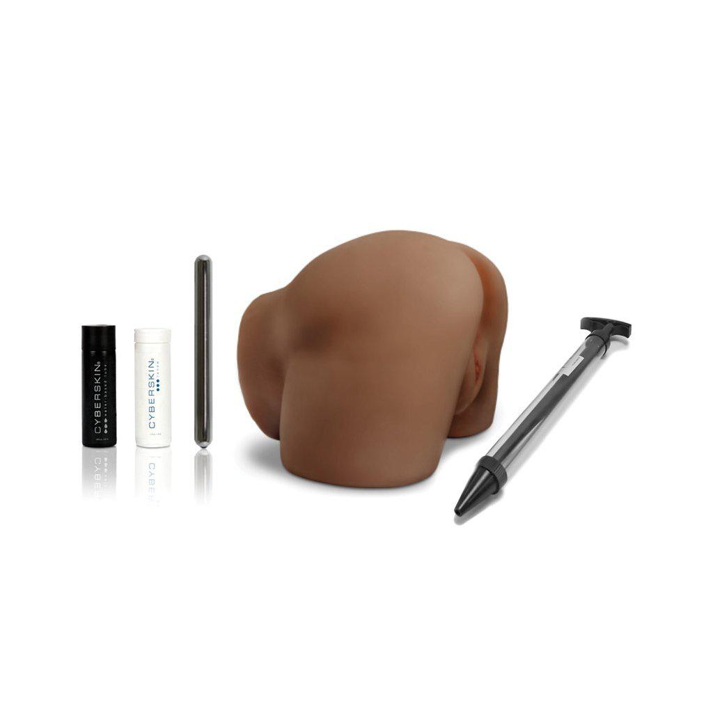 CyberSkin Elite Jackhammer Multi-Sensation Pussy & Ass