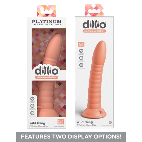 Dillio Platinum Wild Thing Silicone Dildo