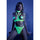 Double Take Cupless Bra and Cage Thong