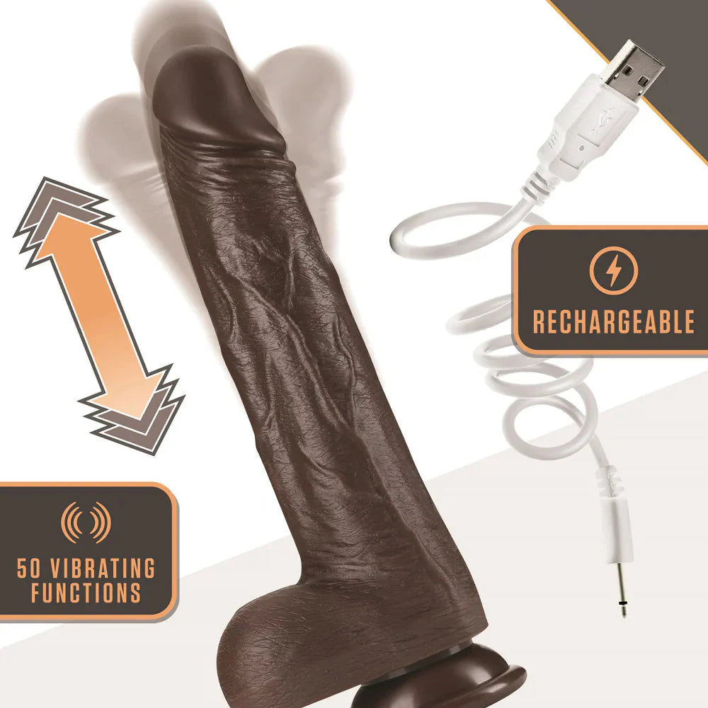 Dr. Murphy 8 Inch Thrusting Dildo