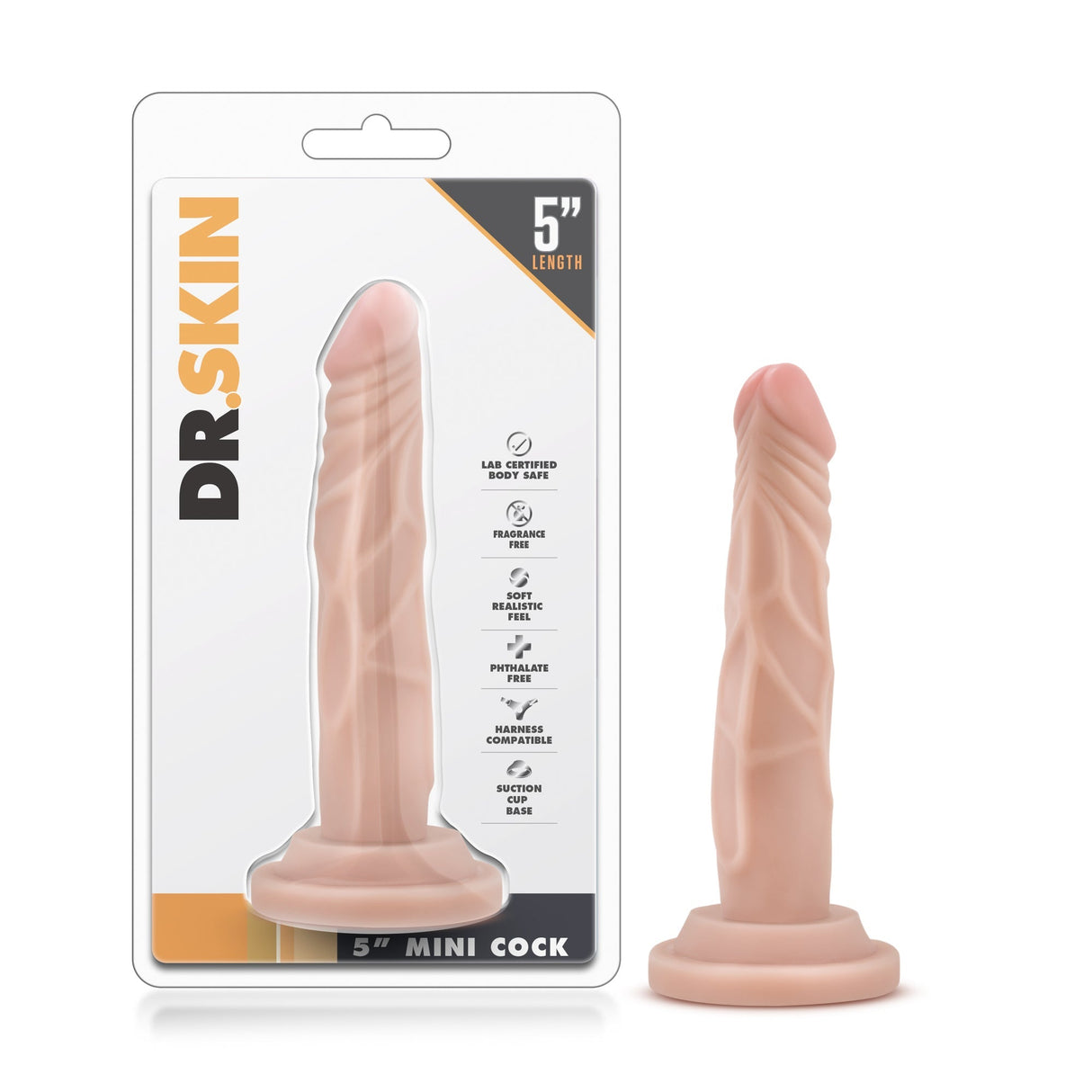 Dr. Skin 5 Inch Mini Dildo