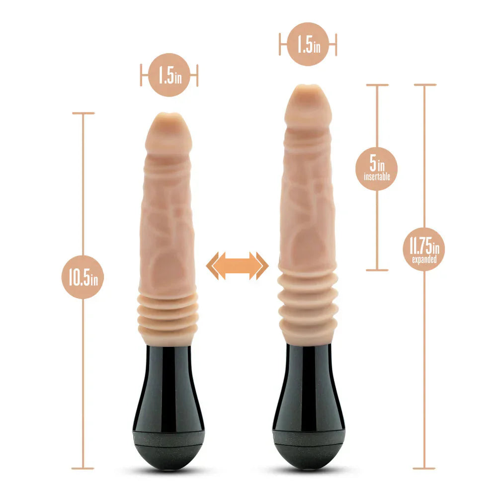 Dr. Skin Dr. Knight Thrusting Gyrating Dildo