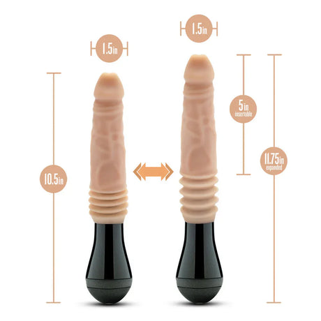 Dr. Skin Dr. Knight Thrusting Gyrating Dildo