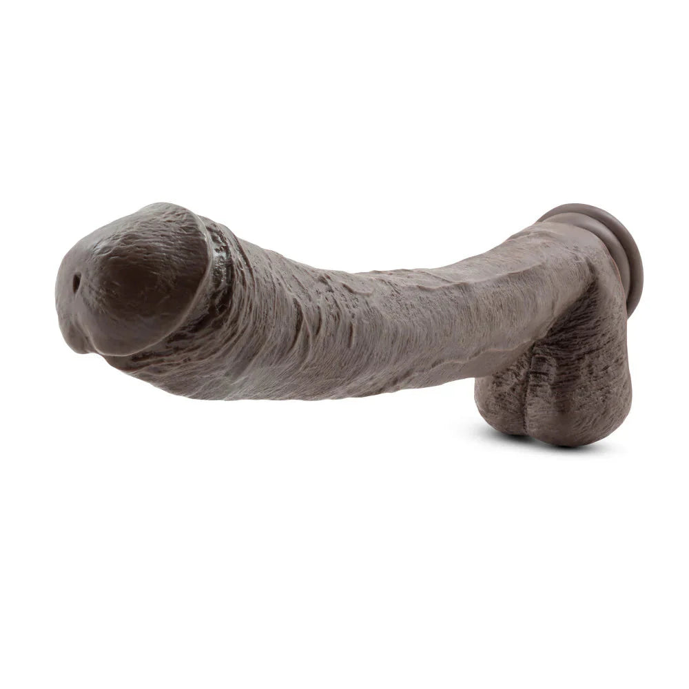 Dr. Skin Mr. Ed 13 Inch Dildo - Chocolate