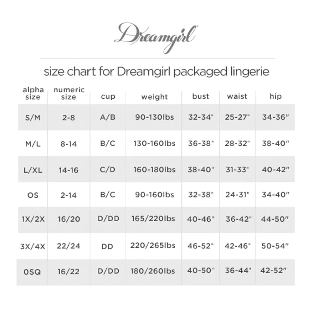 Dreamgirl High-Low Halter Babydoll