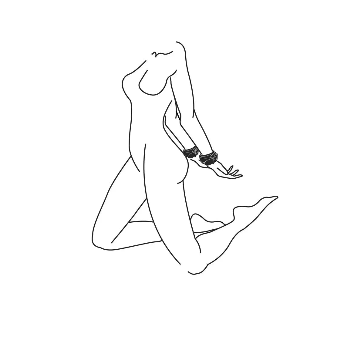 Easy Toys Faux Leather Handcuffs