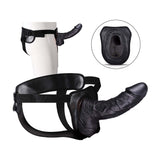 Erection Assistant 8 Inch Hollow Strap-On - Black