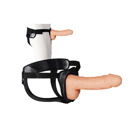 Erection Assistant 8.5 Inch Hollow Strap-On 8.5 - White
