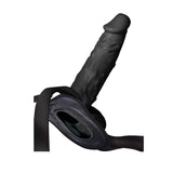 Erection Assistant 9.5 Inch Hollow Strap-On - Black