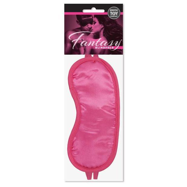 Erotic Toy Double Strap Satin Blindfold