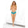 Escante Elastic Criss Crotchless Bikini