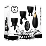 Evolved Egg-Citement Remote Egg Vibe with Sleeves