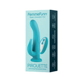 Femme Funn Pirouette Dual Stimulator Rabbit Vibe with Rotating Shaft