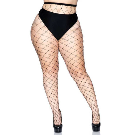 Fence Net Pantyhose - Queen