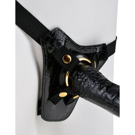 Fetish Fantasy Gold Designer Strap-on with Dildo