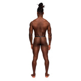 Fetish Jouster Nylon & Spandex Front Ring G-String