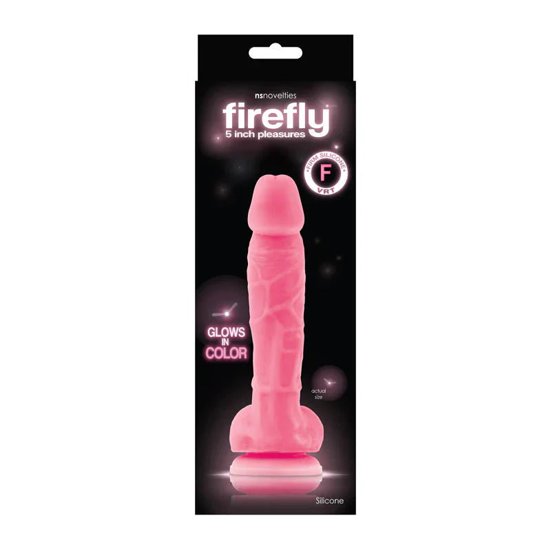 Firefly 5 Inch Silicone Glowing Dildo