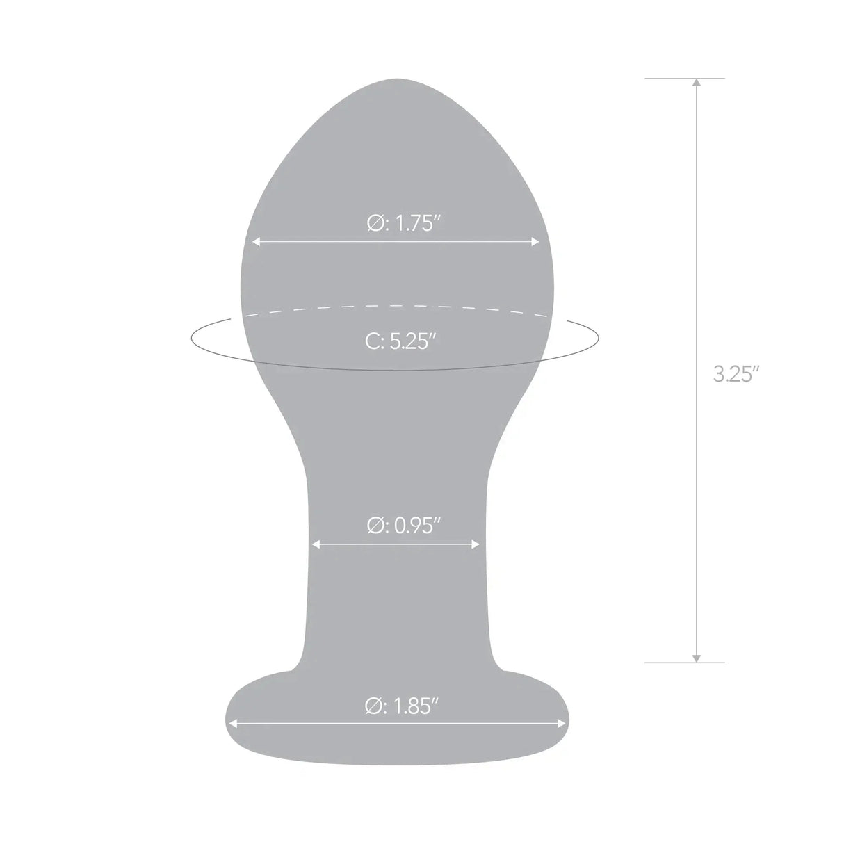 Galileo Glass Butt Plug