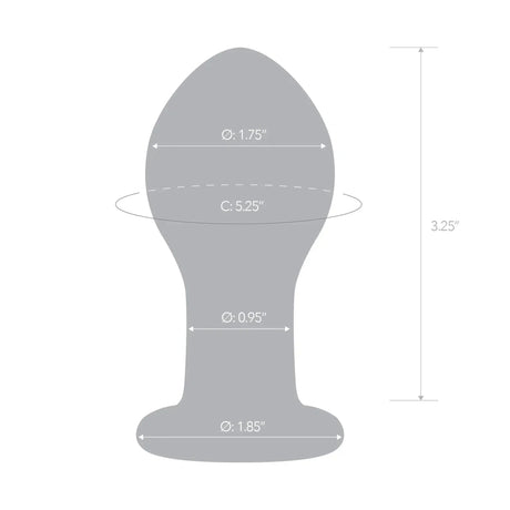 Galileo Glass Butt Plug