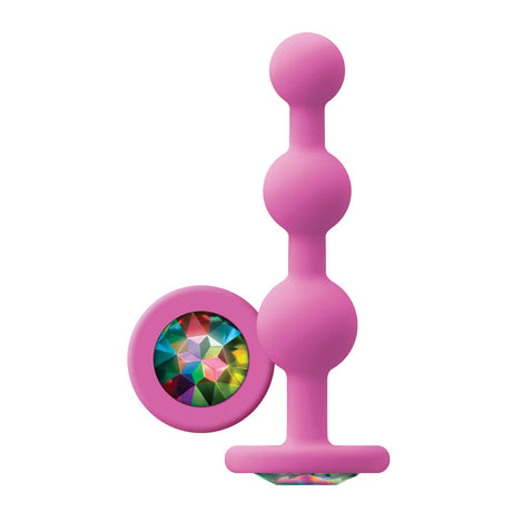 Glams Ripple Silicone Rainbow Gem