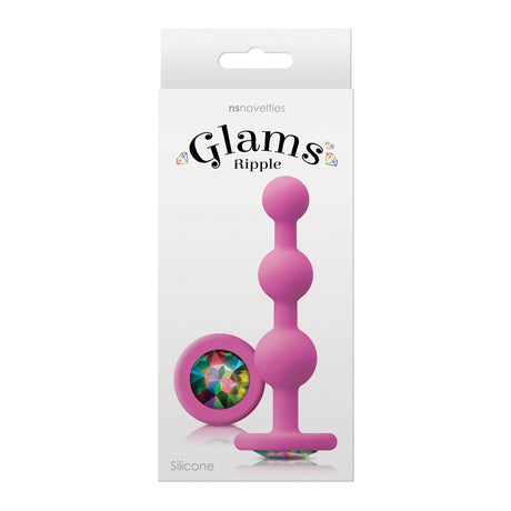 Glams Ripple Silicone Rainbow Gem