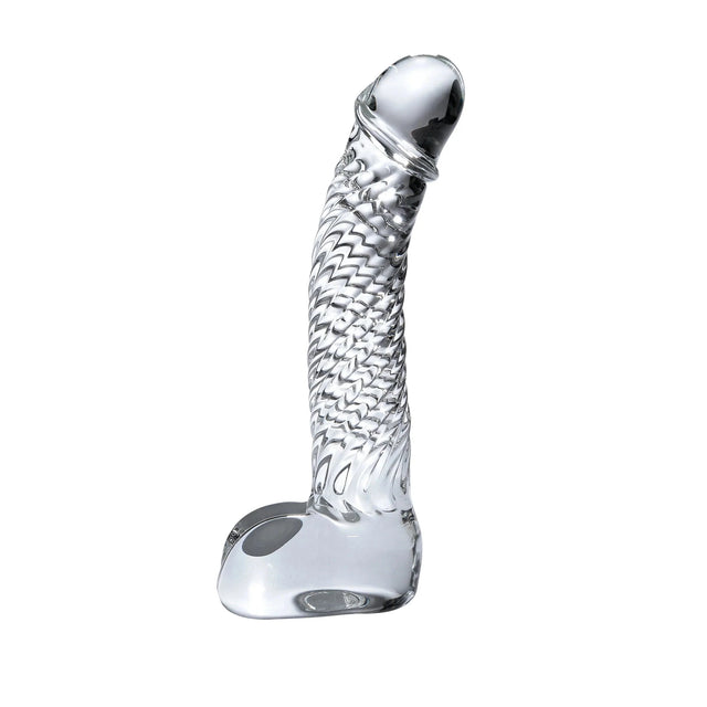 Icicles No. 61 Clear Glass Dildo