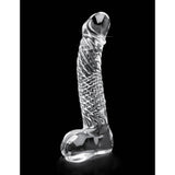 Icicles No. 61 Clear Glass Dildo