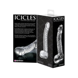 Icicles No. 61 Clear Glass Dildo